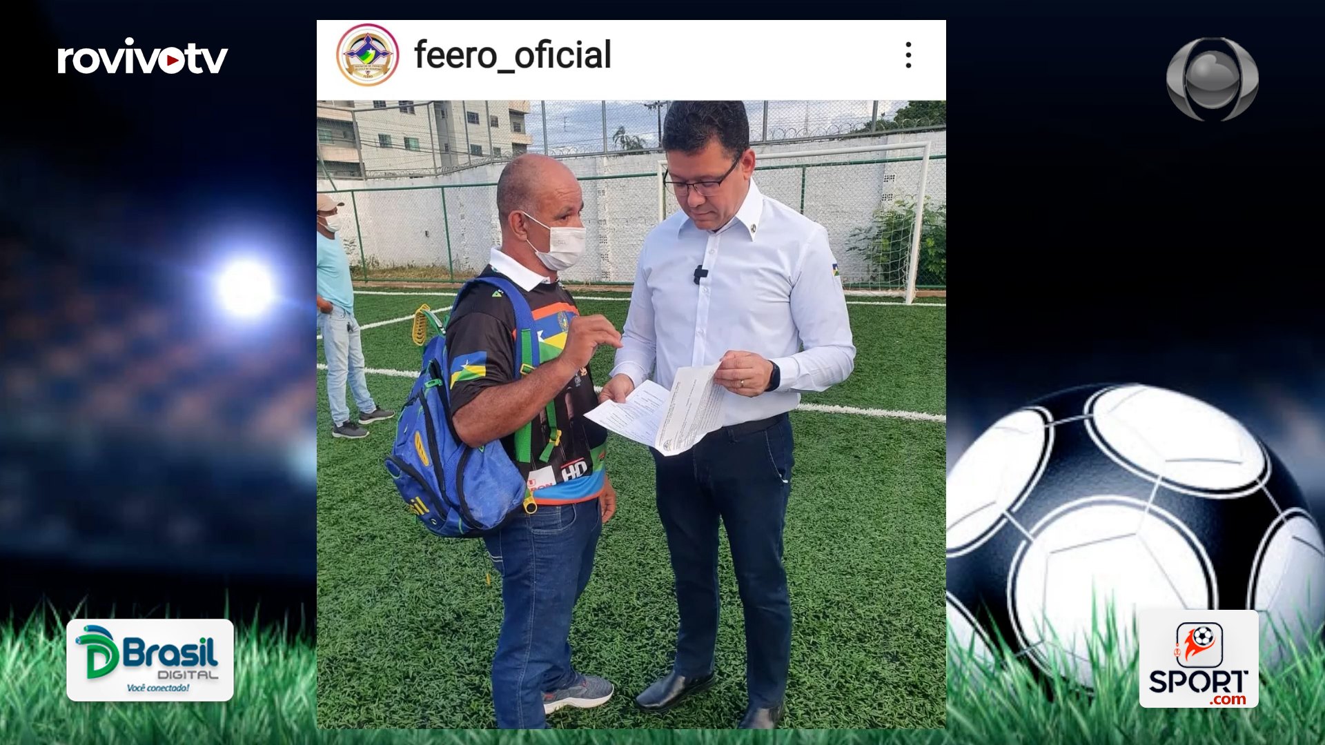 Governador Marcos Rocha recebe da FEERO relação de atletas escolares para o Gymnasiade