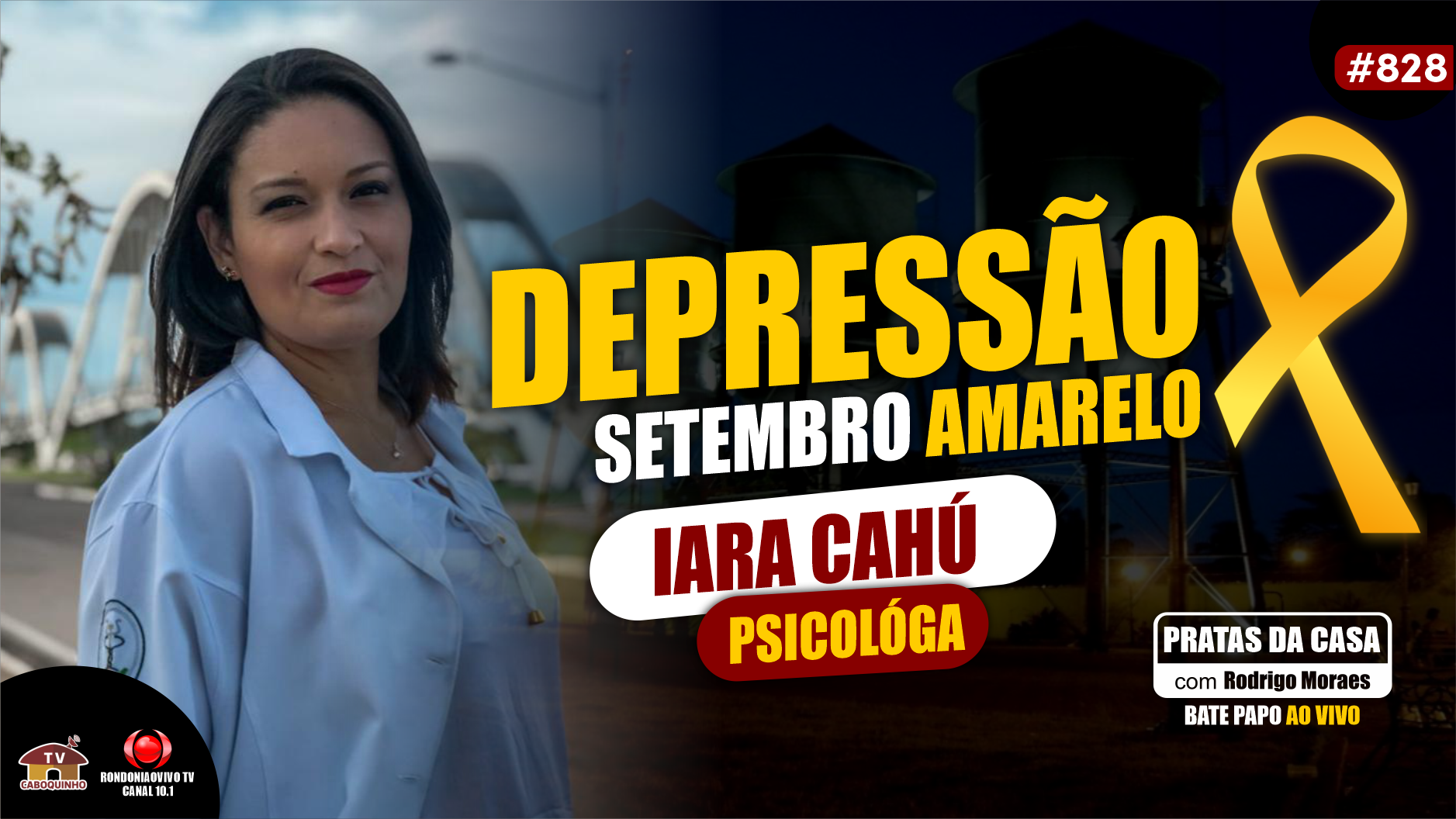 IARA CAHÚ DEPRESSÃO E SETEMBRO AMARELO - #PRATASDACASA #828