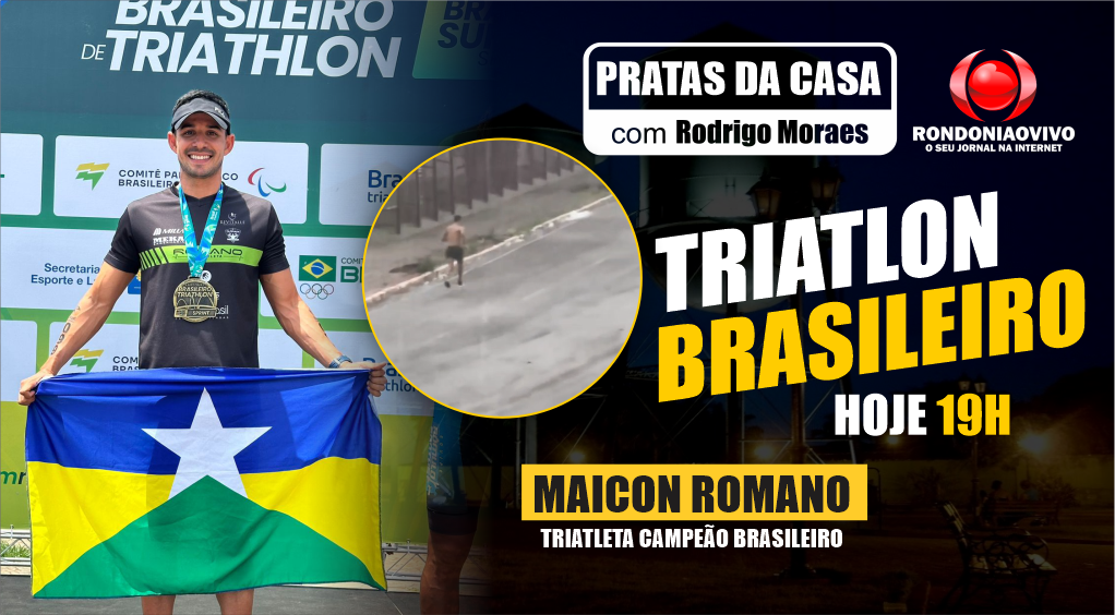 MAICON ROMANO - TRIATLHON BRASILEIRO - PRATAS DA CASA 2024