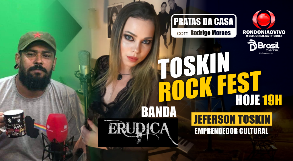 EVENTO DE ROCK TOSKIN ROCK FEST - PRATAS DA CASA 2024
