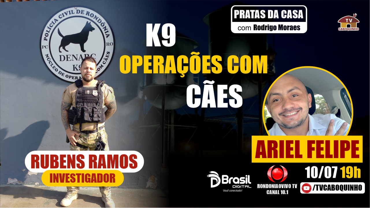 INVESTIGADOR RUBENS RAMOS - PRATAS DA CASA #802