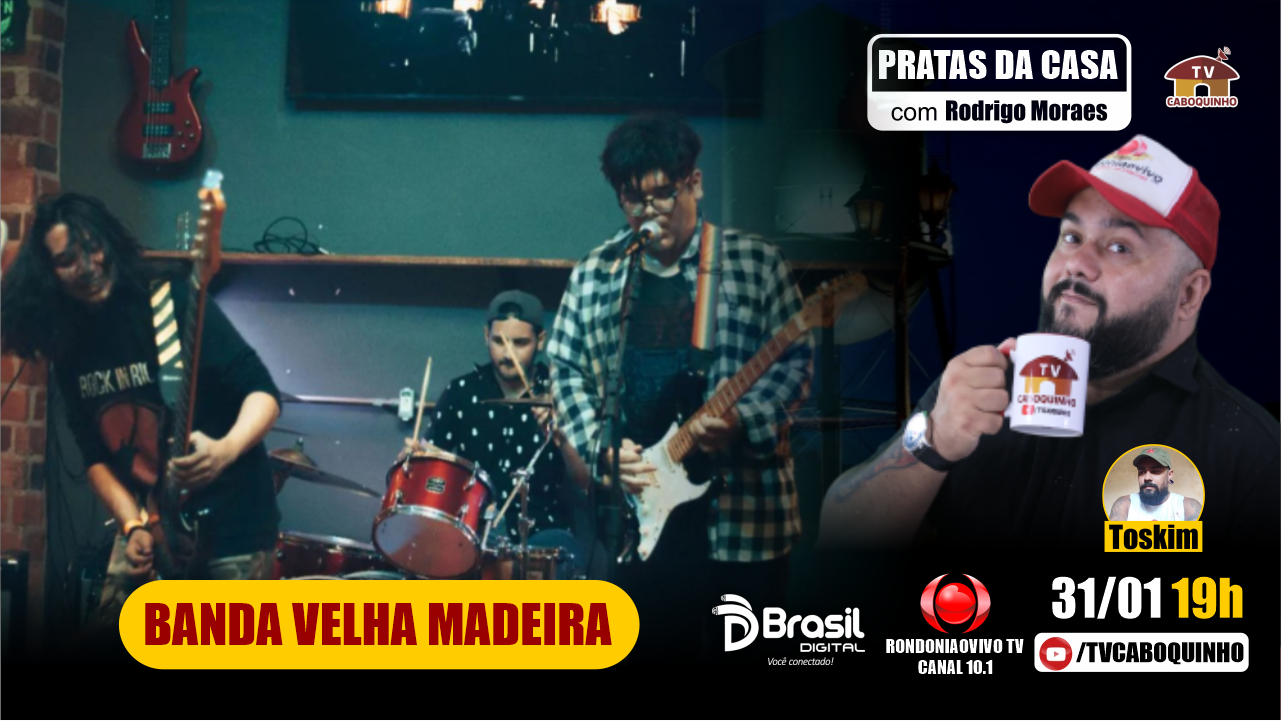 #105 BANDA VELHA MADEIRA - PRATAS DA CASA - 31/01/2023
