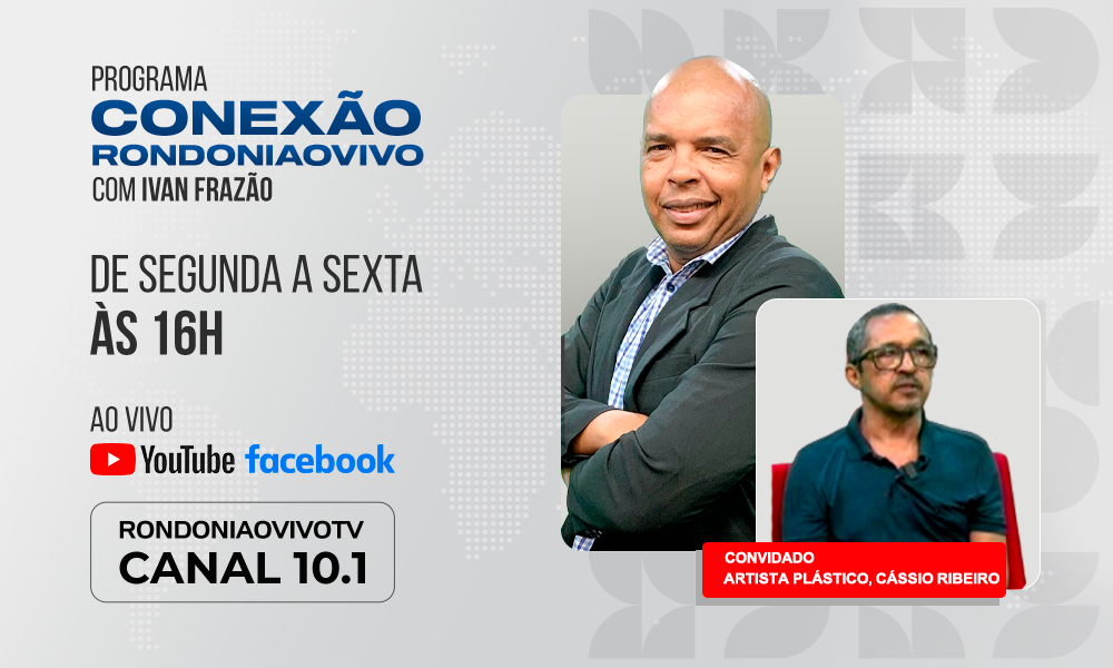 Artista plástico, Cássio Ribeiro, fala sobre o trabalho de fazer esculturas-CONEXÃO RONDONIAOVIVO - 27/09/2024