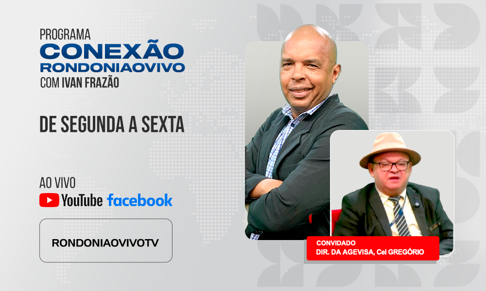 Dir. da Agevisa, Gregório de Lima, fala sobre o aumento dos casos de covid-19 em RO  - CONEXÃO RONDONIAOVIVO - 10/01/2025