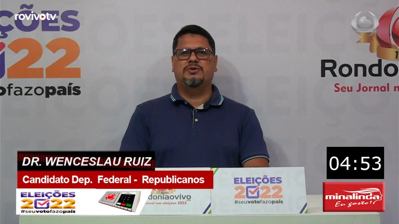 Wenceslau Ruiz - Candidato Deputado Federal - Republicanos