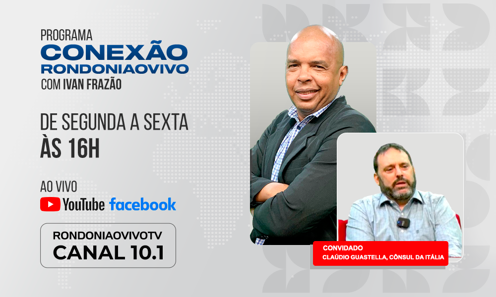 Claúdio Guastella, cônsul da Itália em RO, explica como se obter a cidadania italiana - CONEXÃO RONDONIAOVIVO  - 04/11/2024