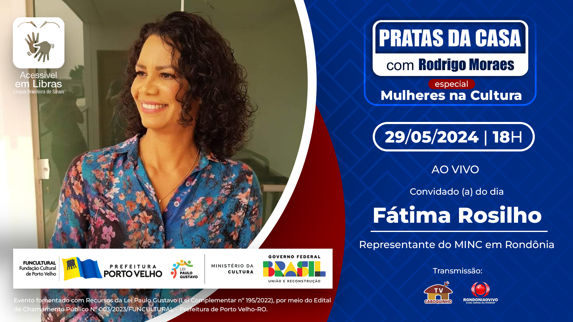 Especial Mulheres da Cultura - Fátima Rosilho - PRATAS DA CASA 2024
