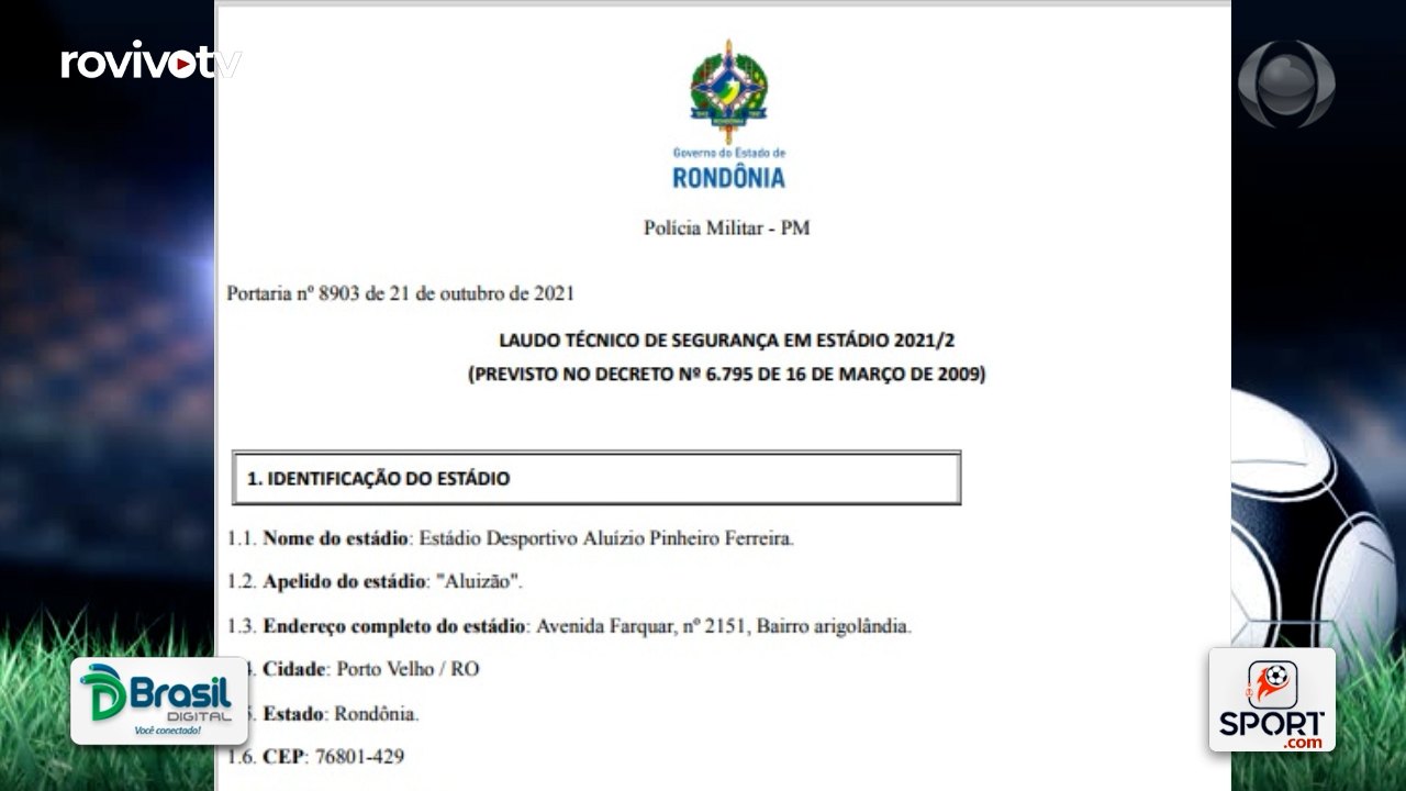Governo de Rondônia agiliza laudos e Aluizao estará aberto ao público