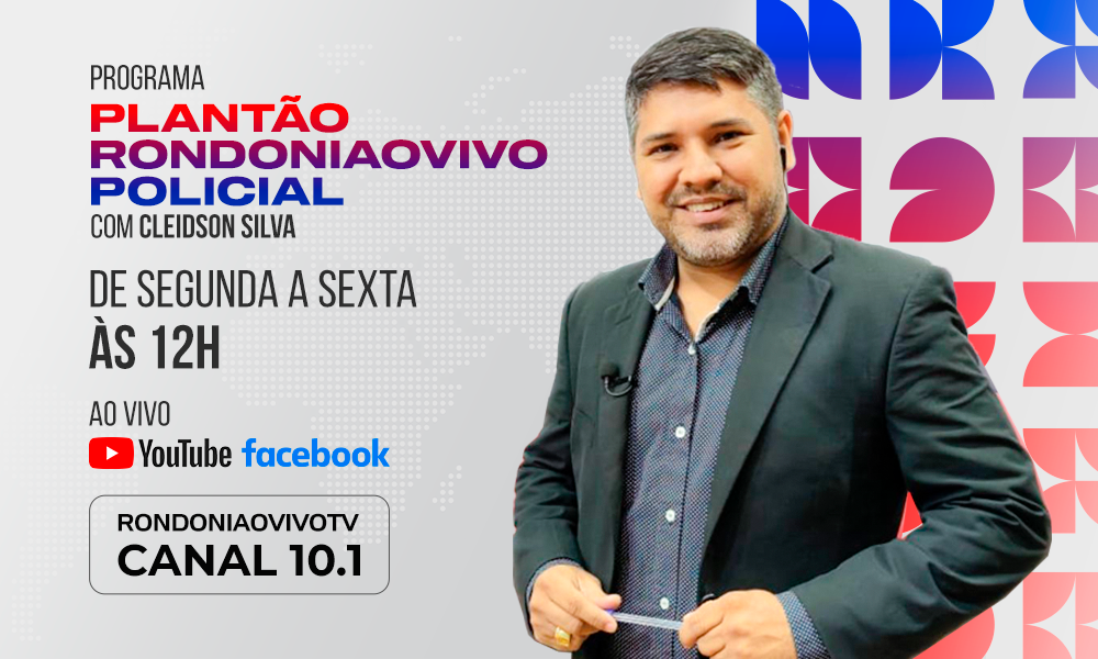 PLANTÃO RONDONIAOVIVO POLICIAL 02/08/2024