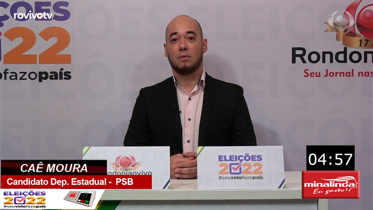 Caê Moura - Candidato Dep. Estadual - Partido Socialista Brasileiro