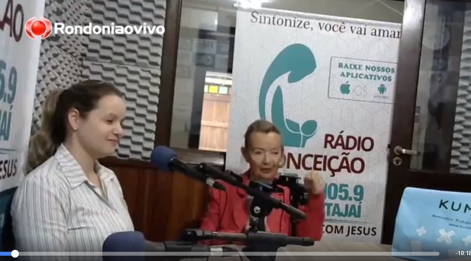 Programa Tânia Camargo direto de Itajaí especialmente para o Rondoniaovivo