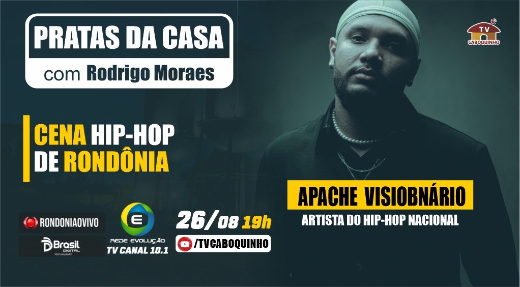 #15 APACHE VISIONÁRIO -  HIP-HOP DE RONDÔNIA - PRATAS DA CASA