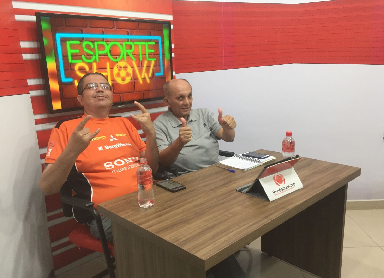 ESPORTE SHOW: Esporte é com eles Santiago Roa e Luis Carlos Pereira