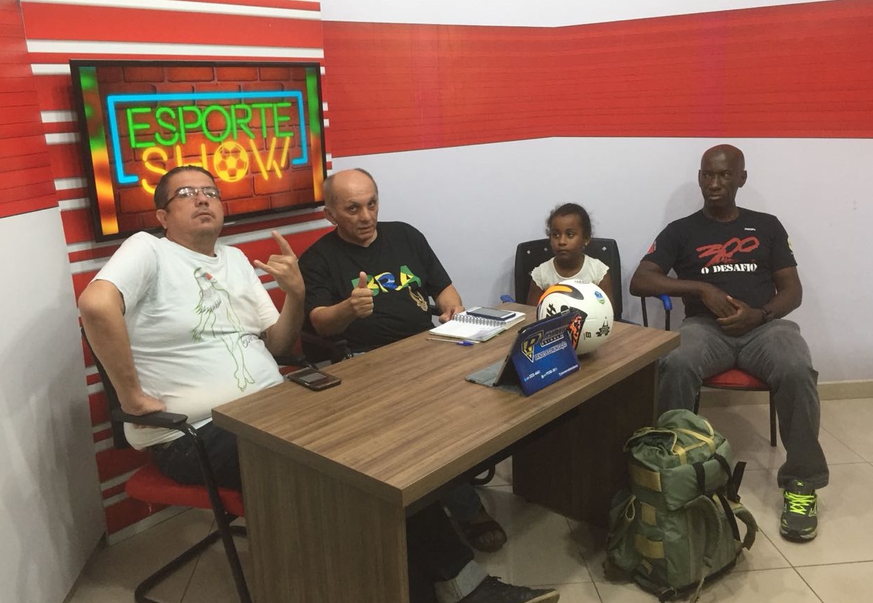 ESPORTE SHOW:  Cancão e Santiago Roa traz tudo sobre Ultra Marathon hoje ao vivo