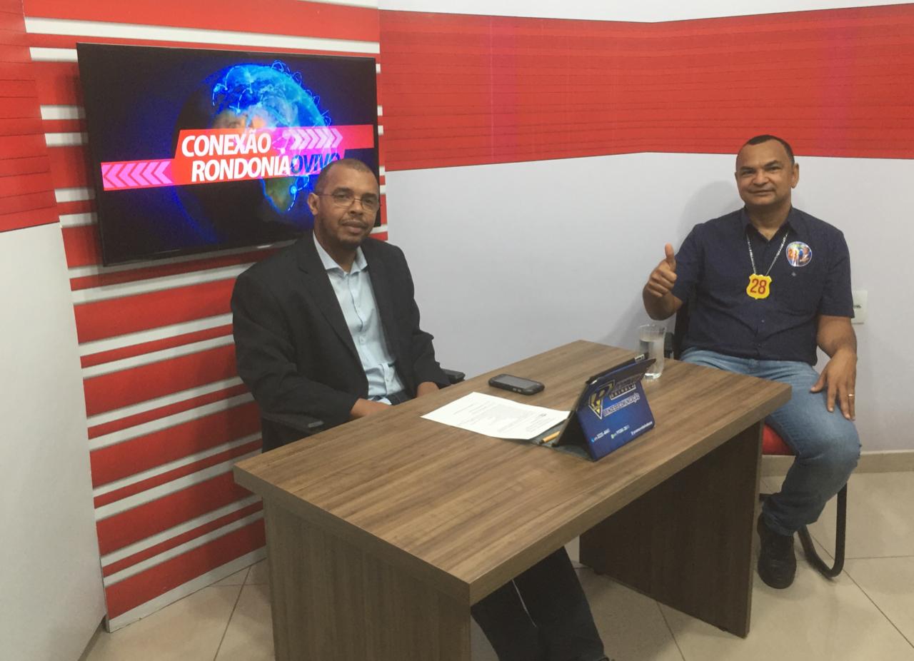 CONEXÃO RONDONIAOVIVO: Entrevista com o candidato ao Governo de RO, Coronel Charlon (PRTB)