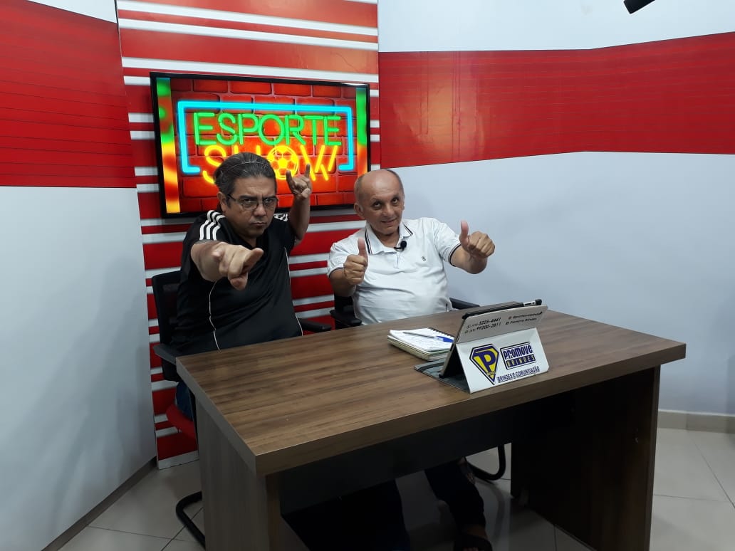 ESPORTE SHOW: Vem saber tudo esporte ao vivo com Santiago Roa e Luis Carlos Pereira