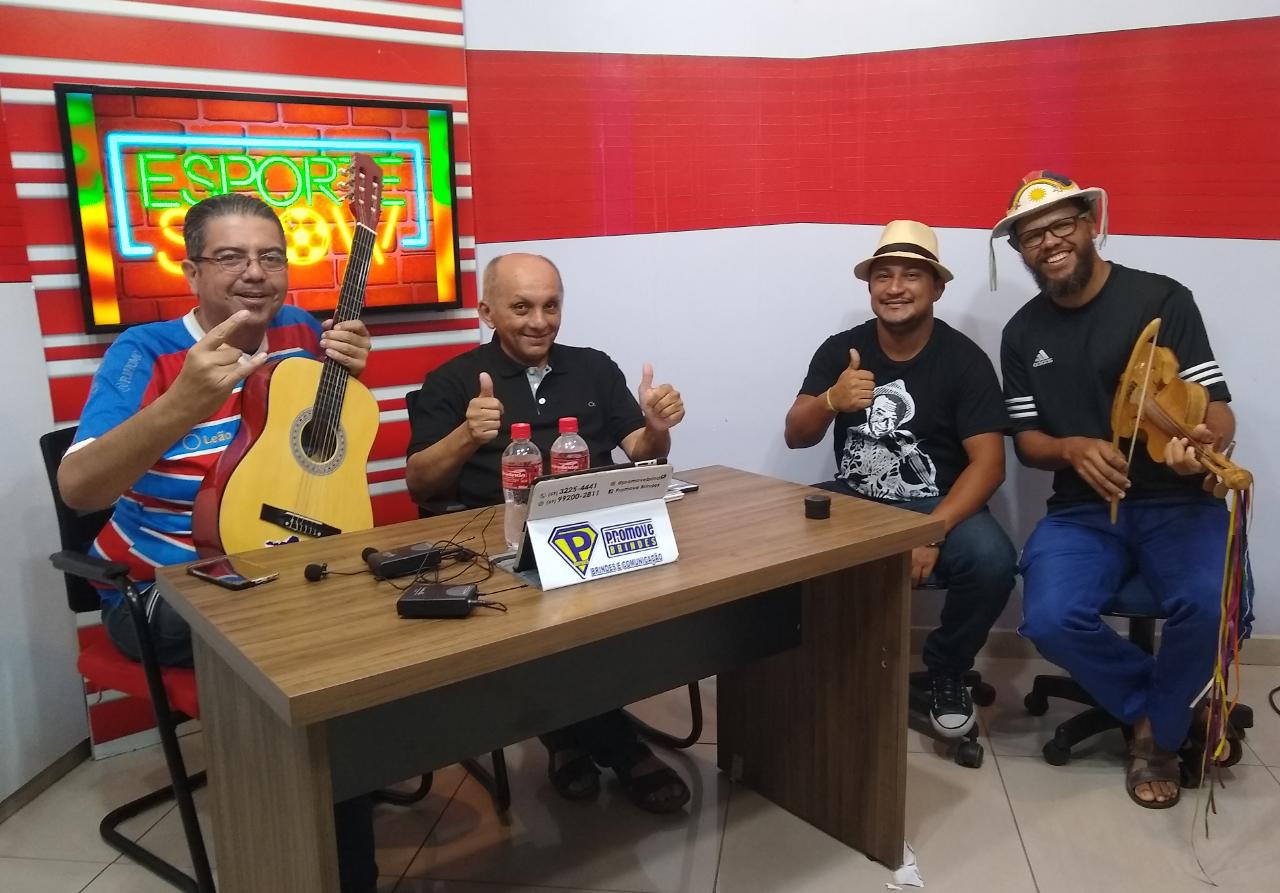 ESPORTE SHOW NO FORRÓ: Xande da Rabeca e Dinda Salu ao vivo