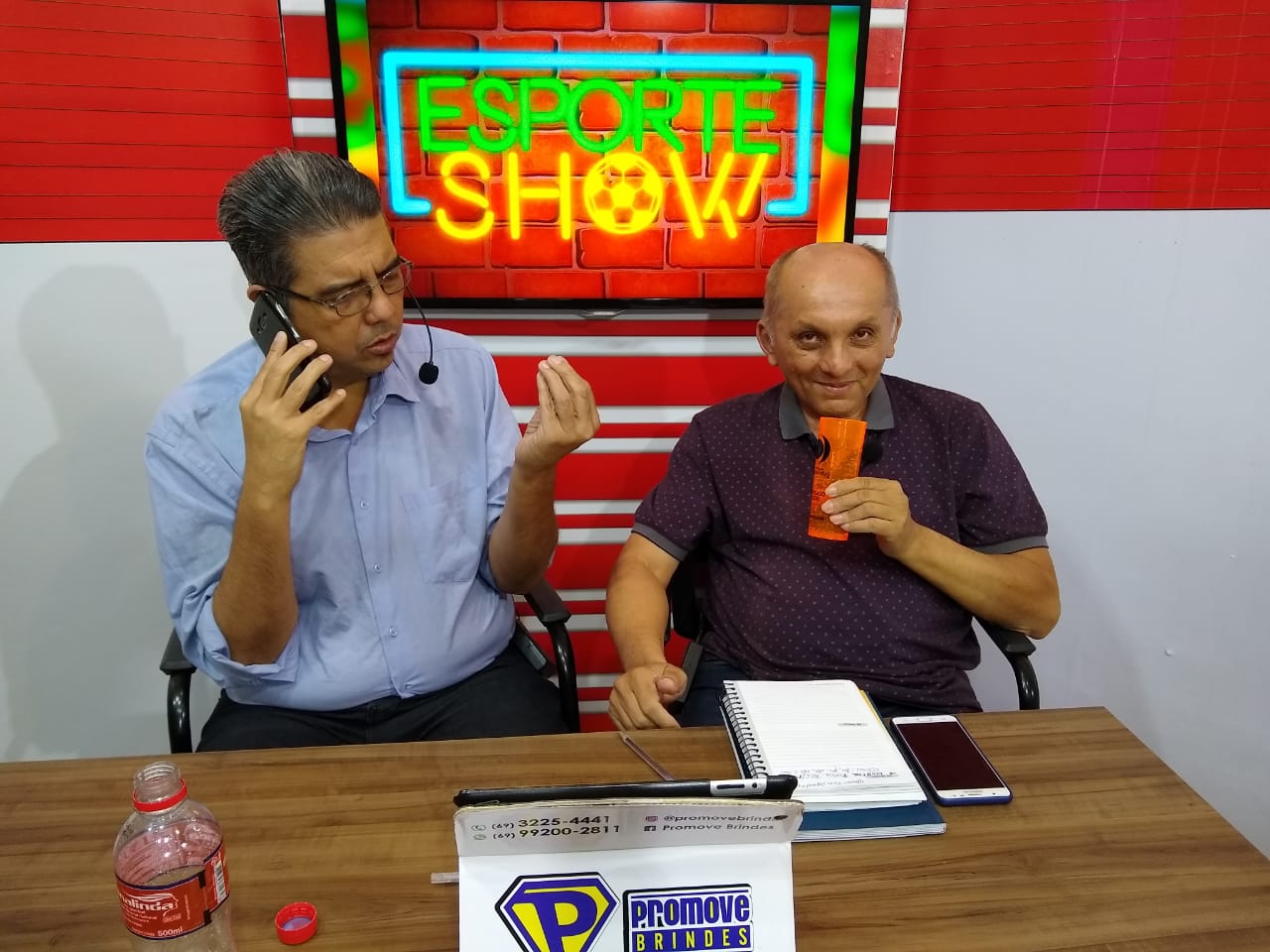 ESPORTE SHOW: Ao vivo as principais notícias do esporte com Luis Carlos Pereira e Santiago Roa