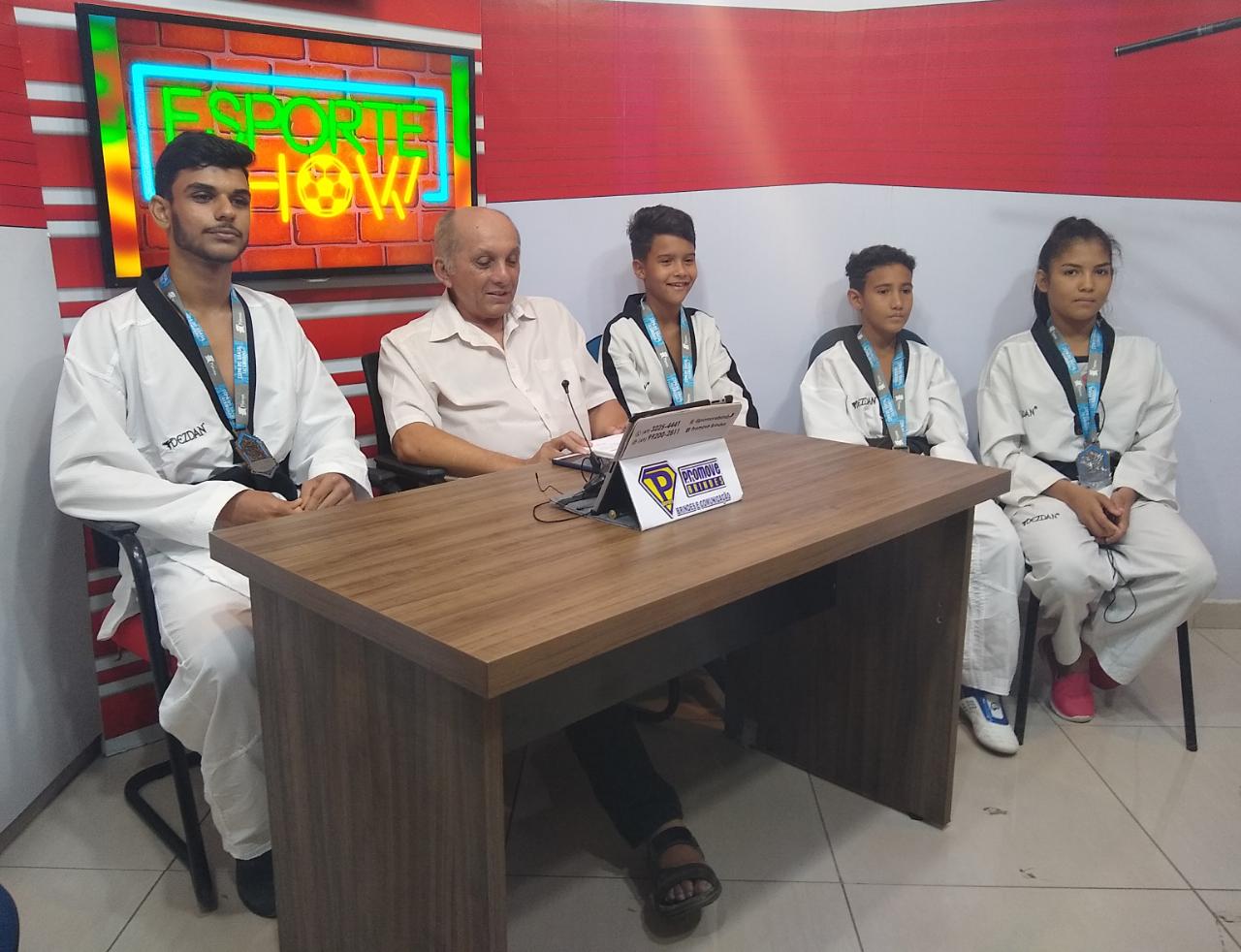 ESPORTE SHOW: Atletas do Taekwondo ao vivo no programa desta quarta