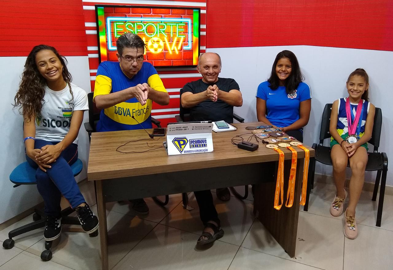 ESPORTE SHOW: Ginástica Rítmica e Natação ao vivo no programa de hoje