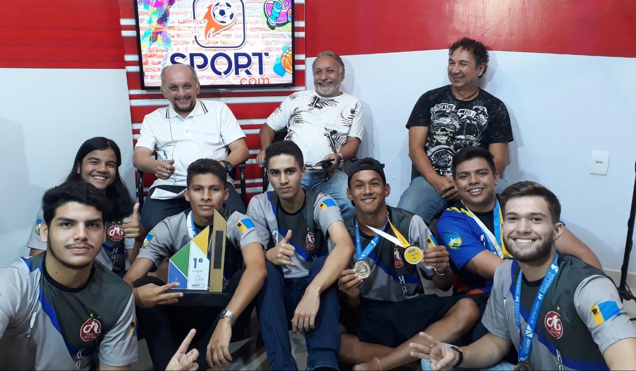 SPORT.COM: Bate Papo com os Tri-Campeões de Handebol do Major Guapindaia