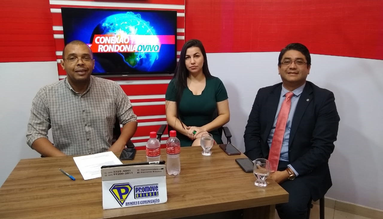 CONEXÃO RONDONIAOVIVO:  Entrevista com Dr. Juacy Loura e Rhaiany Queiroz