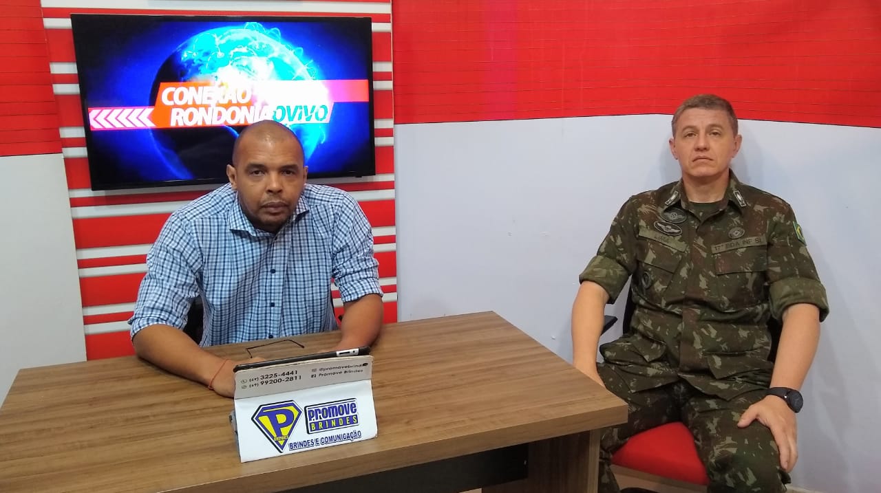 CONEXÃO RONDONIAOVIVO:  Entrevista com o General Lima CMTe 17° Bis que fala sobre a Semana da Pátria