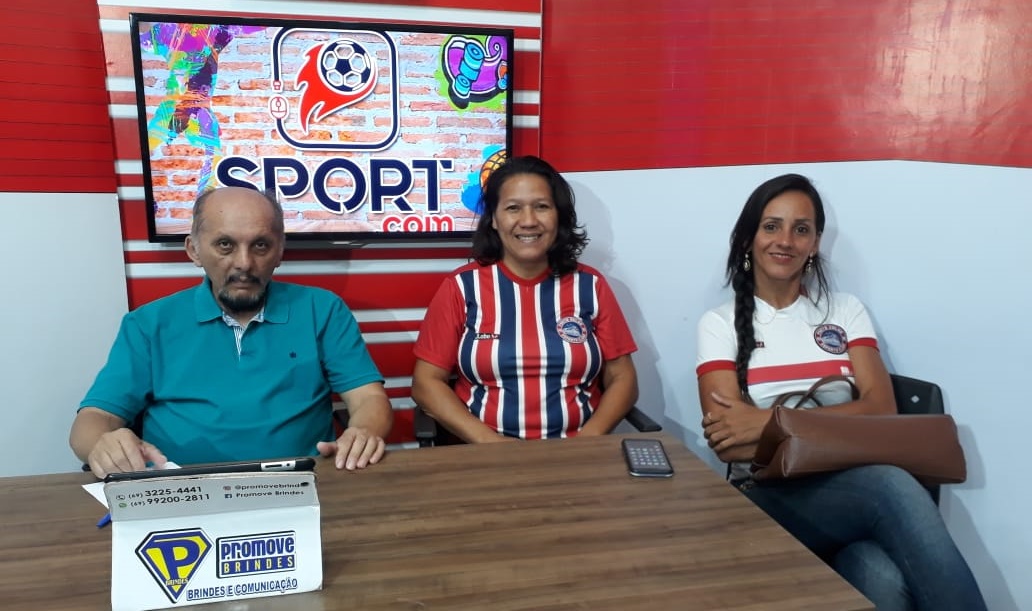 SPORT.COM: Bate papo com as finalistas do futebol feminino Porto Velho EC