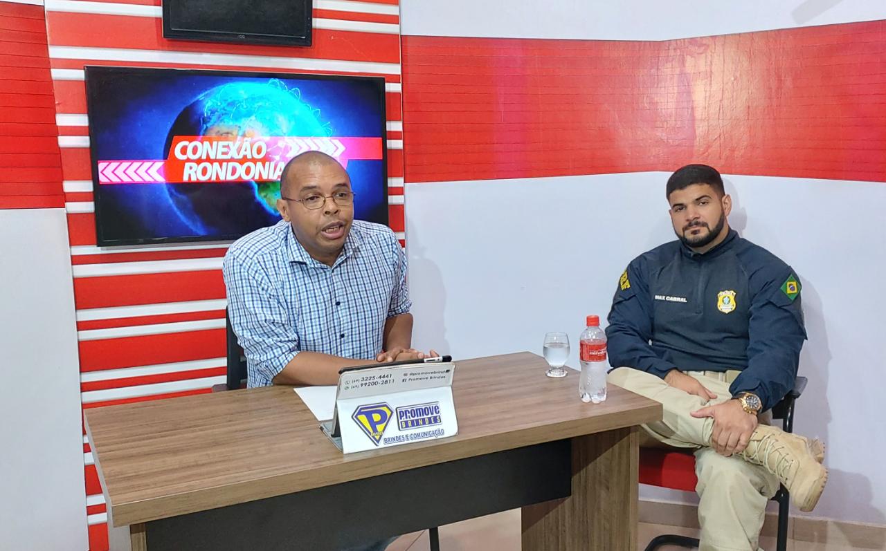 CONEXÃO RONDONIAOVIVO: Entrevista com o Policial Rodoviário Federal, Max Cabral