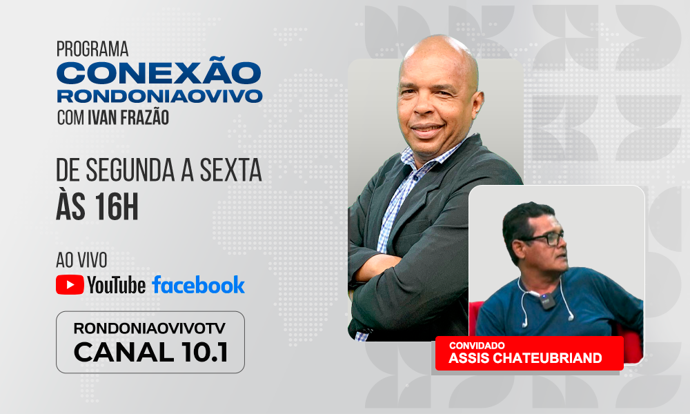 Artista Assis Chateubriand explica o processo criativo para suas obras e faz um convite - CONEXÃO RONDONIAOVIVO -  30/08/2024