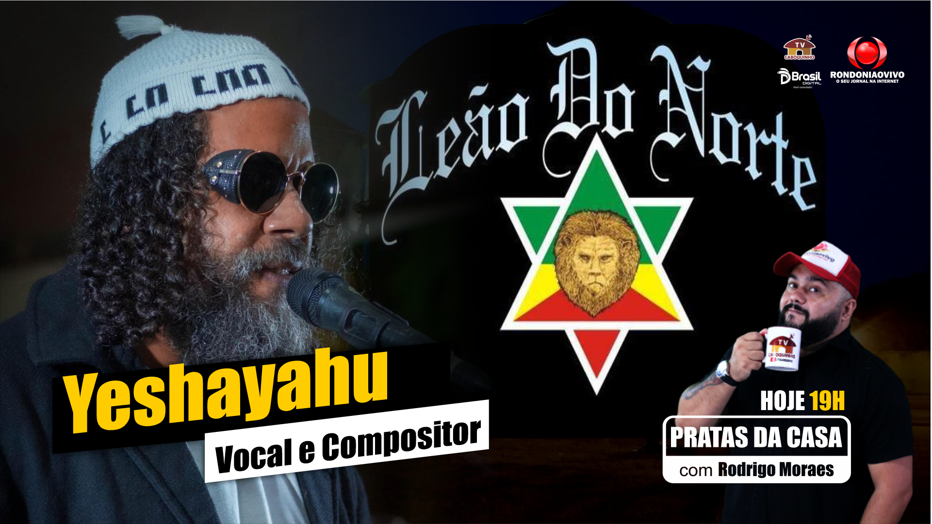 A banda de reggae Leão Do Norte - YESHAHU - PRATAS DA CASA 2024