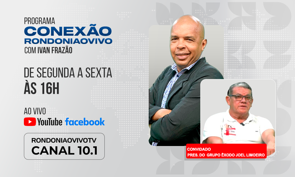 Pres. do Grupo Êxodo Joel Limoeiro, fala sobre Festival do Peixe.-CONEXÃO RONDONIAOVIVO 20-09-24