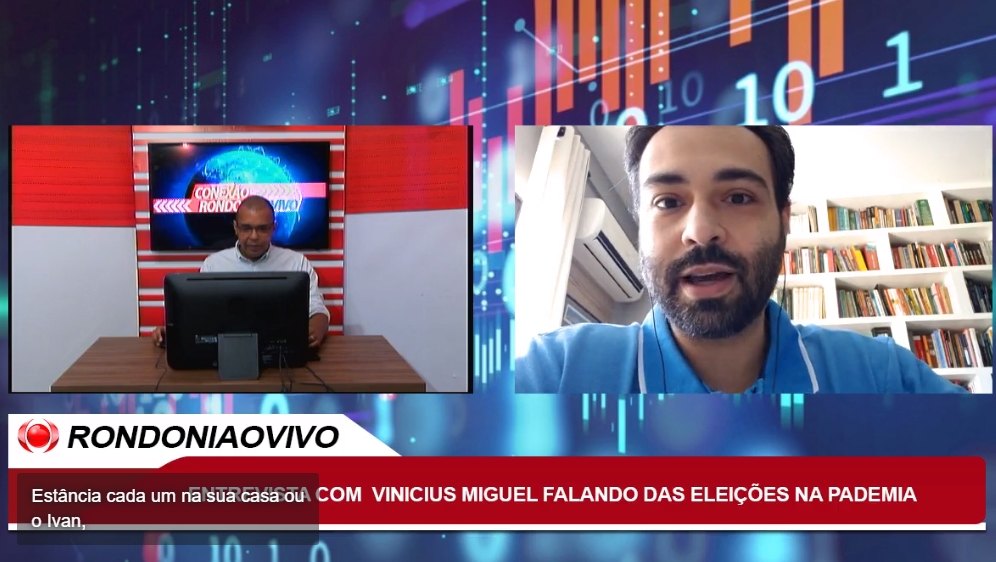 CONEXÃO RONDONIAOVIVO: Entrevista com o professor Vinicius Miguel