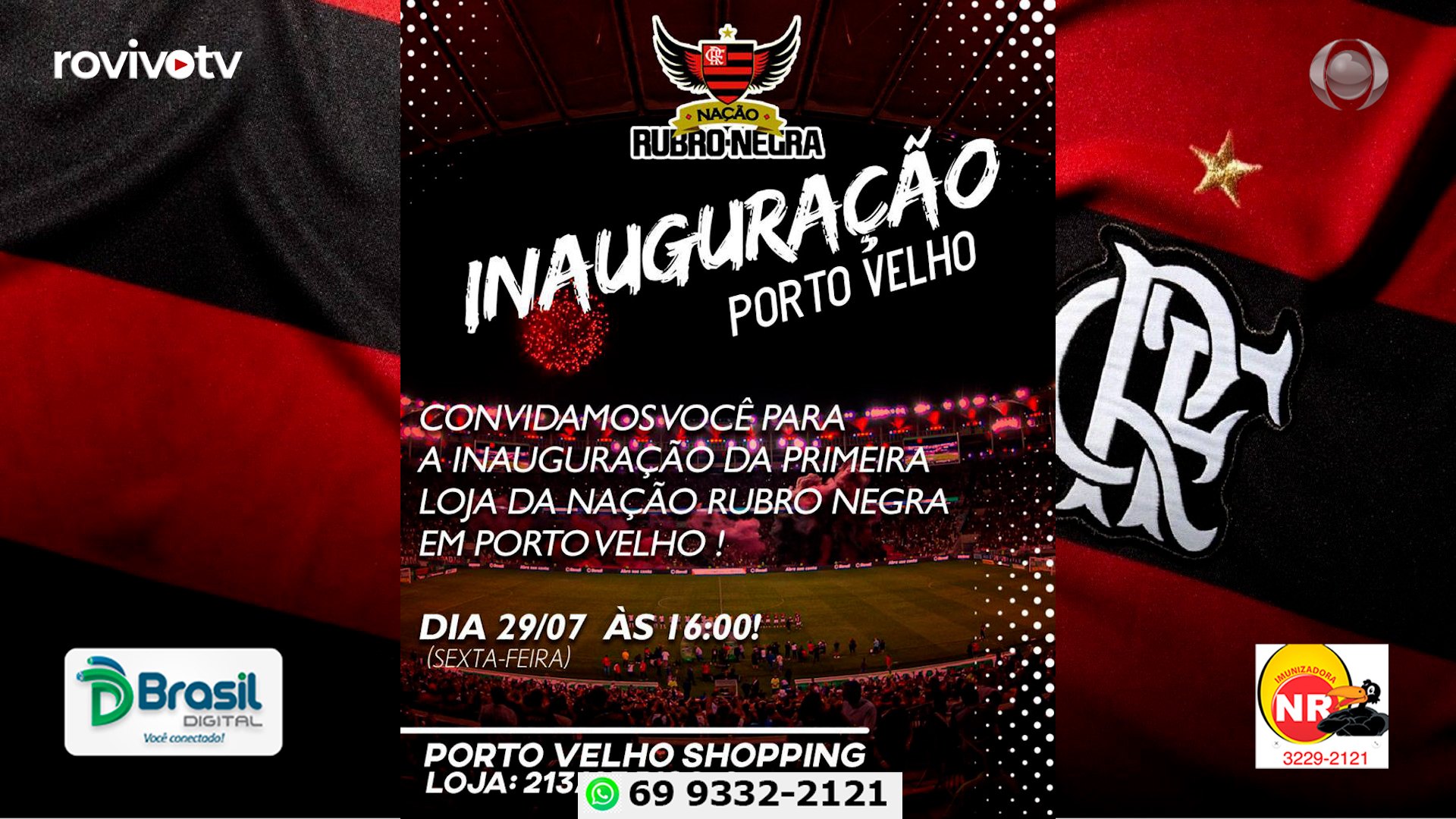  Reforços já no RJ, Pulgar e Varela, e inauguração de loja oficial do Flamengo no PVH Shopping