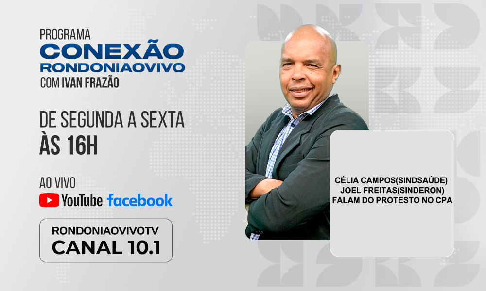 Célia Campos(Sindsaúde) e Joel Freitas(Sinderon) falam do protesto no CPA  - 10/12/2024